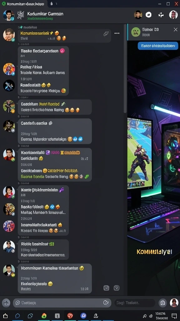 aceparty - Karakter dengan berbagai kostum yang unik.