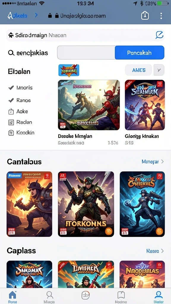bandarcolok - Tampilan antarmuka game yang menarik dan modern.