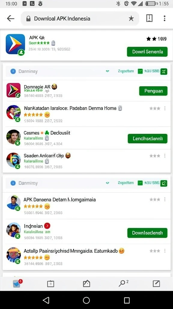 idrking - Grafis yang memukau dengan warna mencolok.